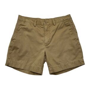 Polo by Ralph Lauren Tan Flat Front Men Shorts